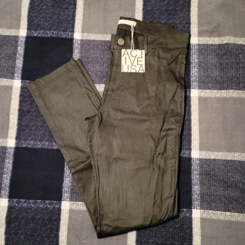 Active USA pants/jeggings, black, large